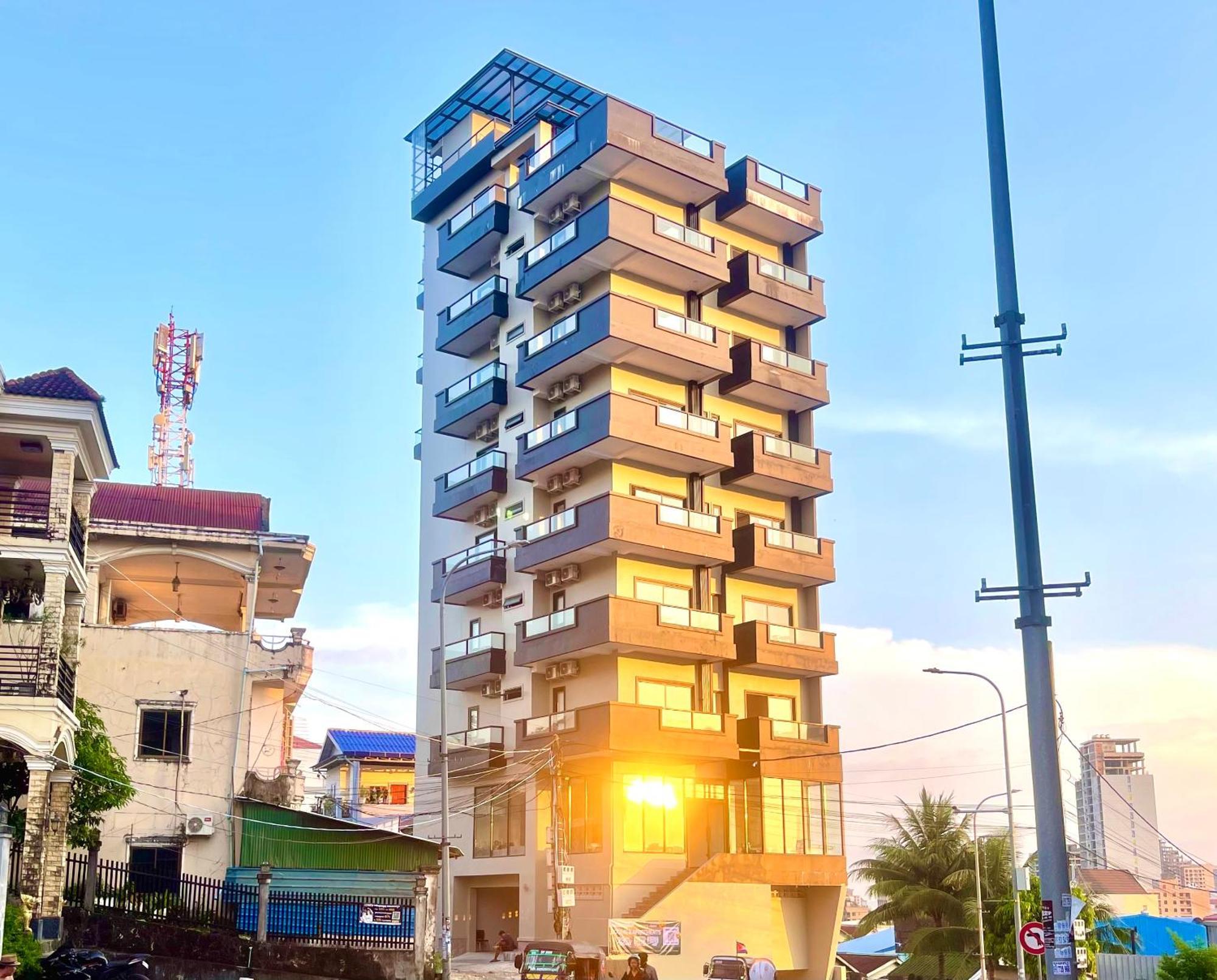 Skyview Residence & Apartments Сиханоуквил Екстериор снимка